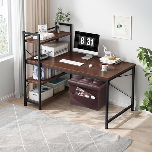 AmasSmile Ottoman with Storage, Folding Chest - Image 5