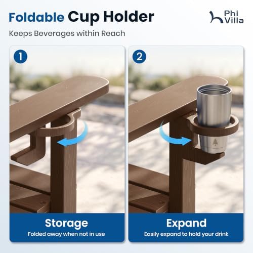 PHI VILLA HDPE Outdoor Bench - Image 4