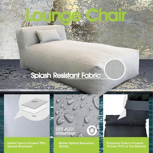 Outdoor Bean Bag Lounger Daybed Lazy Sofa Bed - Image 4