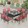 HERA'S HOUSE 9pc Outdoor Patio Dining Set by HERASHOUSE