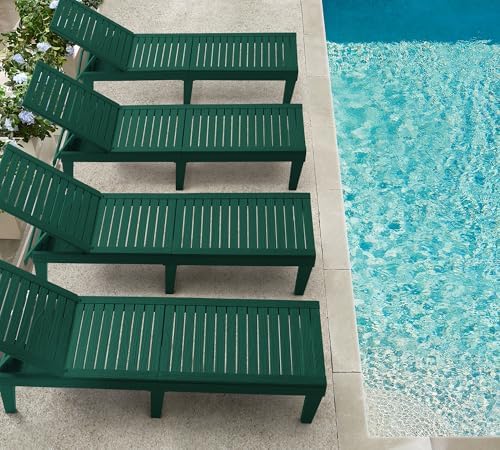 Nestl Lounge Chair Outdoor, Tanning Chair, Chaise Lounge Outdoor Set of 4 - Image 7