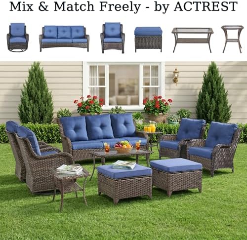 Pop Patio 2-Seater Sofa Outdoor Loveseat - Image 5