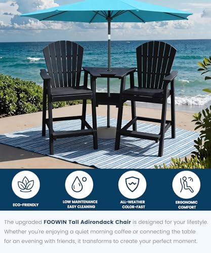 Tall Adirondack Chairs Set of 8 - Image 4