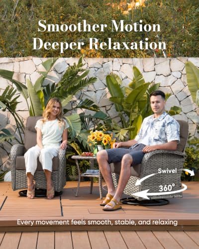 Upgraded 6“ Cushion Luxury Patio Furniture Set - Image 4