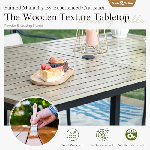 Sophia & William Outdoor Dining Set - Image 6