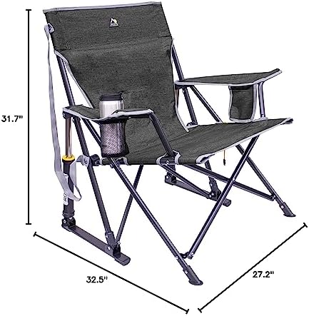GCI Outdoor Kickback Rocker Outdoor Rocking Chair - Image 3