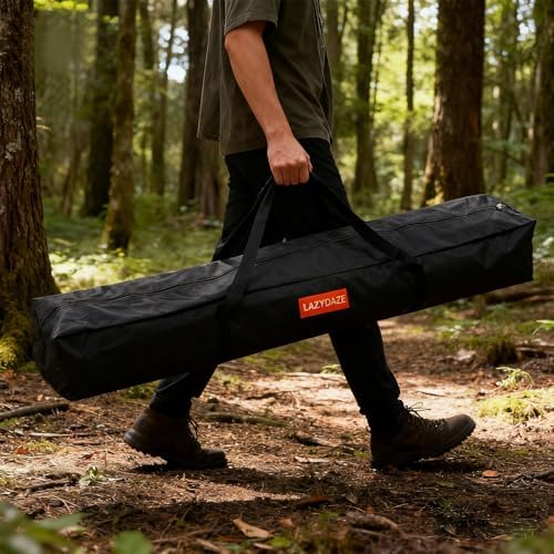 Lazy Daze Rope Hammock with Stand, Balance Straps & Carry Bag - Image 6