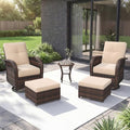 Aoxun 5 Piece Outdoor Patio Furniture Set by Aoxun