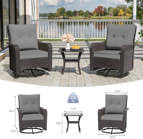 16 PCS Outdoor Patio Furniture Set, Outdoor Sectional Furniture - Image 7