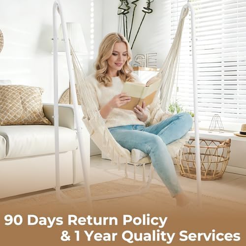 Hammock Chair Stand, 220 lbs Capacity, Hanging Chair Stand - Image 6