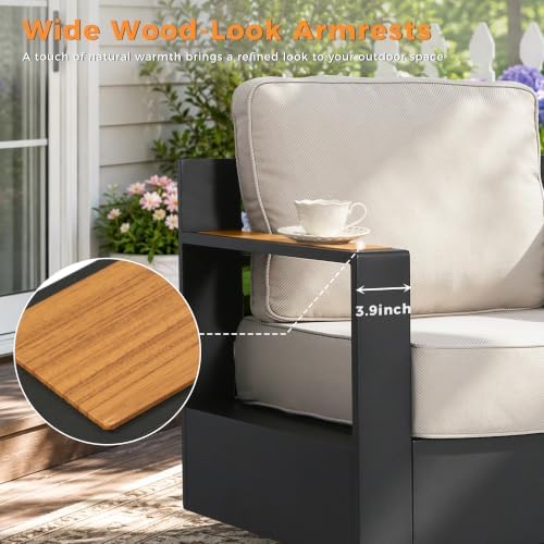 Luxury Outdoor Swivel Chairs - Image 3