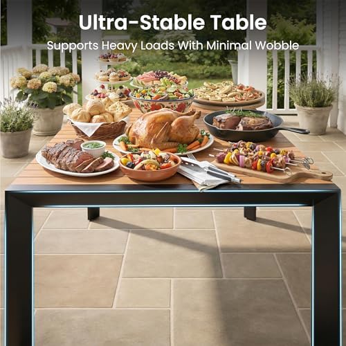 Crestlive Outdoor Dining Table for 8 - Image 6