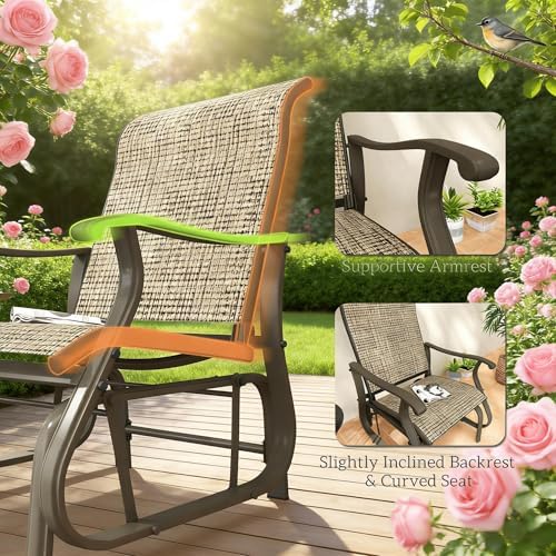 Comfortable Outdoor Glider Chair - Image 5
