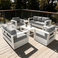 5 Piece Oversized Aluminum Outdoor Furniture Set by LayinSun