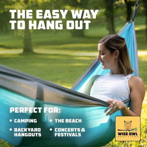 Wise Owl Outfitters Adjustable Portable Hammock Stand, 440lb Capacity - Image 6
