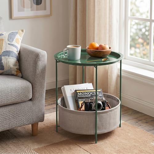 VECELO Round Side/End Table - Image 2