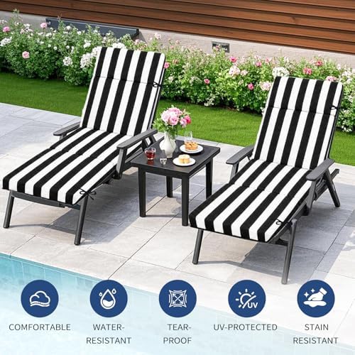 Outdoor Chaise Lounge Cushions - Image 4