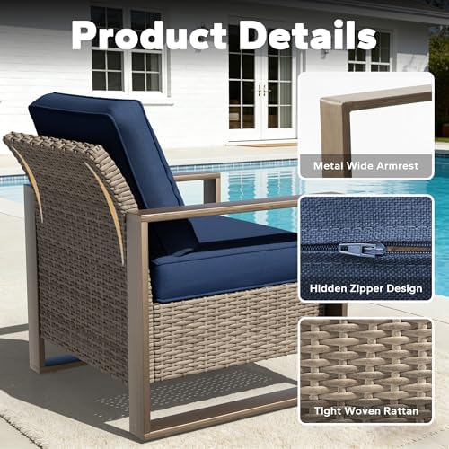4 Pieces Patio Furniture Set - Image 3