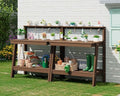 SERWALL 3-Tier Outdoor Potting Bench by SERWALL