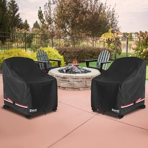 Waterproof 2 Pack Patio Adirondack Chair Cover - Image 6