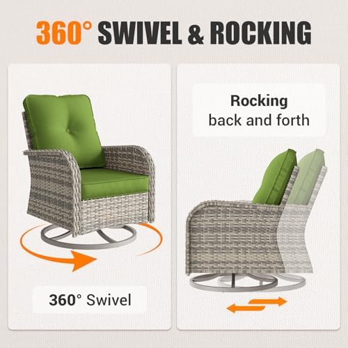 Outdoor Patio Furniture Set PE Wicker Rattan Outdoor Sectional Sofa - Image 7