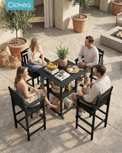 Ciokea 28" Outdoor Bar Table - Image 2