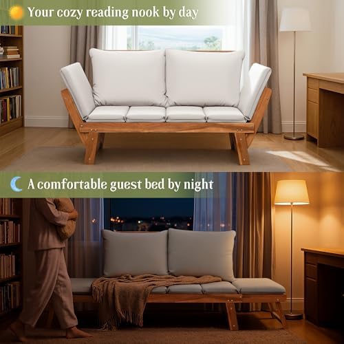 Flamaker Outdoor Couch with Adjustable Armrests - Image 6