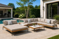 PURPLE LEAF Patio Sectional Sofa Set 7 Pieces by PURPLELEAF