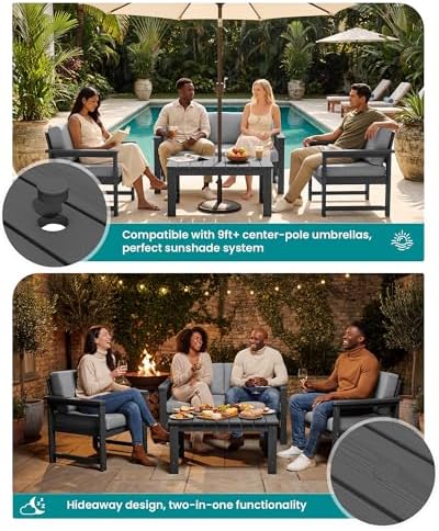 SERWALL HDPE Outdoor Loveseat - Image 4