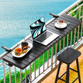 Balcony Table Outdoor Patio Bar Balcony Bar Table by Hyperzoo