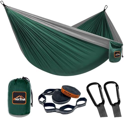 AnorTrek Camping Hammock, Super Lightweight Portable Parachute Hammock by AnorTrek