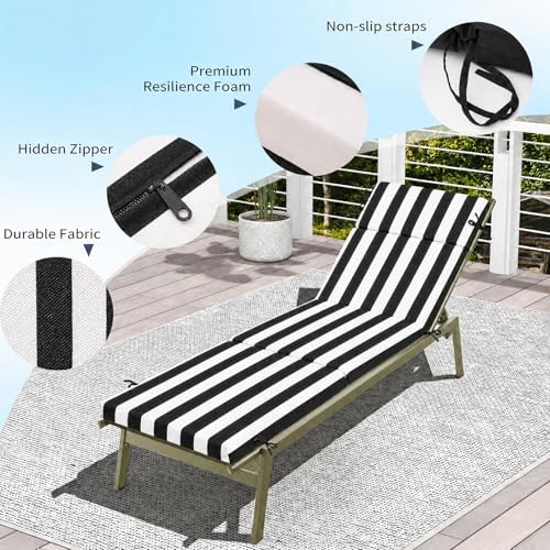 Outdoor Chaise Lounge Cushions - Image 5