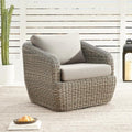 CHITA Patio Wicker Swivel Chairs, Outdoor Furniture Set, Fully Assembled by Unknown