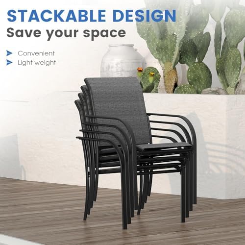 VICLLAX 5 Pieces Patio Dining Set - Image 4