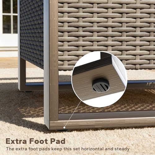4 Pieces Patio Furniture Set - Image 5