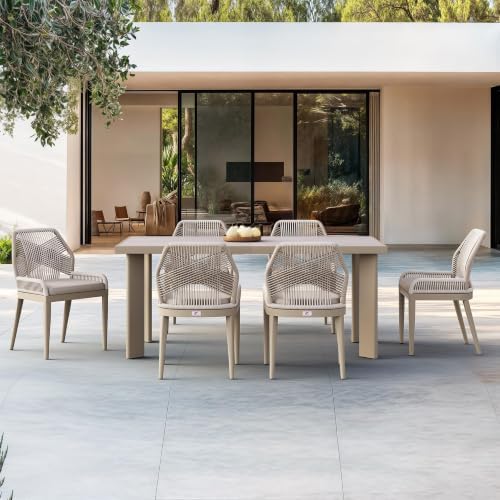 PURPLE LEAF 7 Pieces Patio Dining Set - Image 2