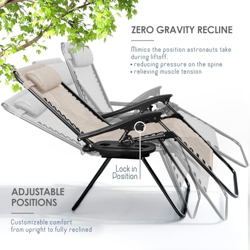 Nestl Zero Gravity Chairs Set of 4 - Image 4