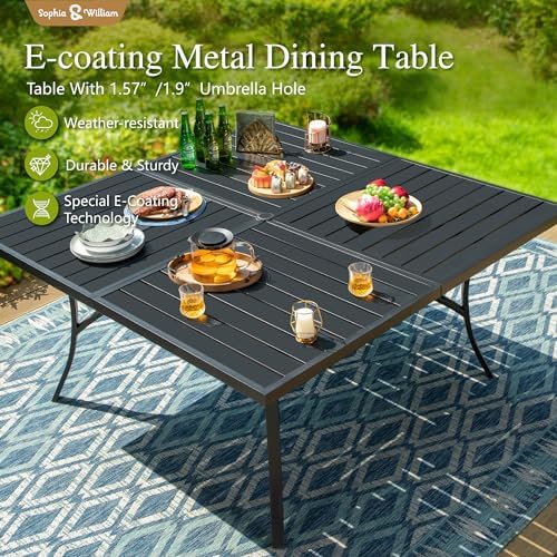 Sophia & William Outdoor Dining Set - Image 6