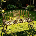 Outdoor Bench Patio Outdoor Garden Bench by Boweniog