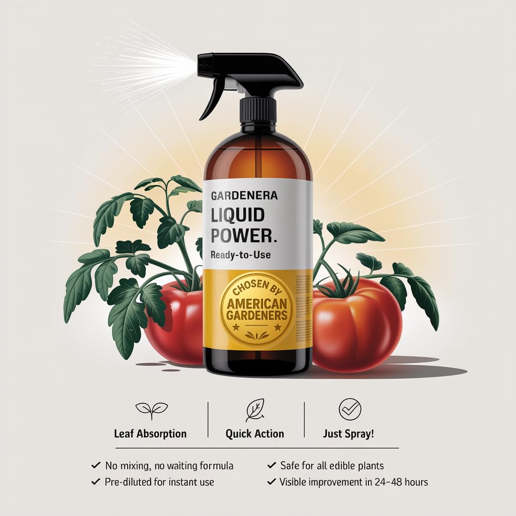 Liquid Power Carrot Fertilizer Spray – Ready-to-Use Liquid Plant Food Mist for Carrot – Premixed, Easy Application – Fast-Acting Formula for Growth, Roots & Yield – Indoor & Outdoor Use – 8 oz