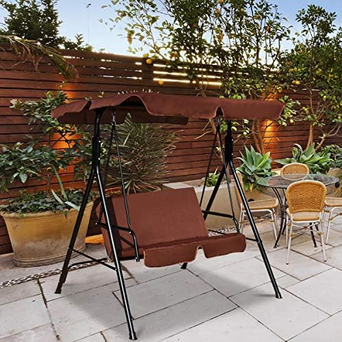 Tangkula 2 Person Porch Swing, Outdoor Swing - Image 2