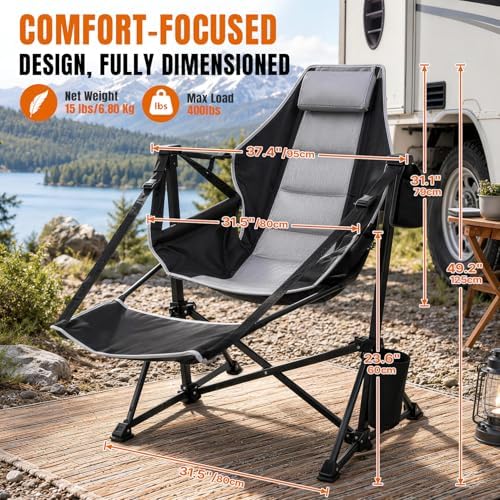 HOPERAN Hammock Camping Chair - Image 2
