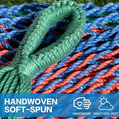 Double Hammock with Stand for Outside, Heavy-Duty - Image 5