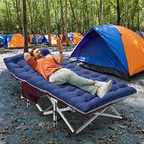 ABORON Camping Cot for Adults, 28 in Wide Folding Bed - Image 5