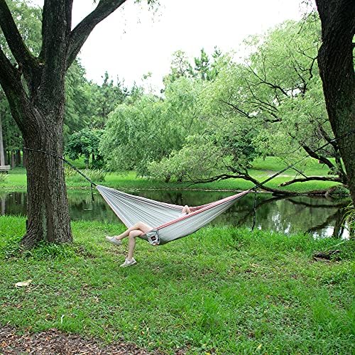 AnorTrek Camping Hammock, Super Lightweight Portable Parachute Hammock - Image 7