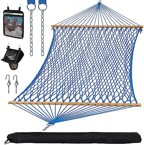 SUNCREAT Polyester Rope Hammock by SUNCREAT
