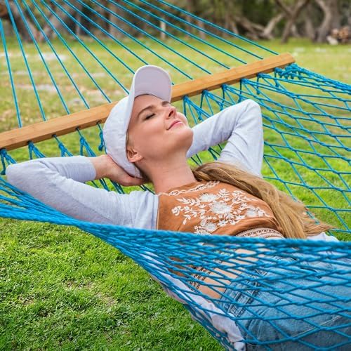 SUNCREAT Polyester Rope Hammock - Image 2