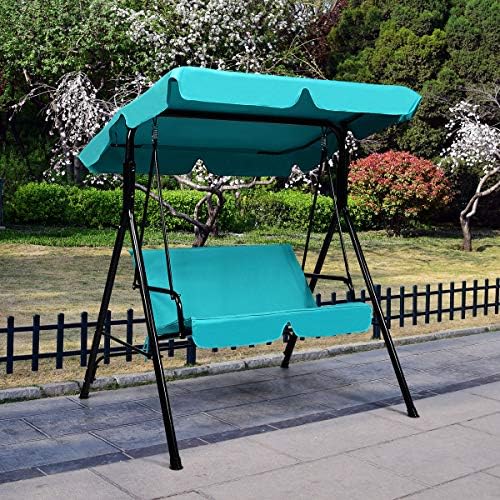 Tangkula 2 Person Porch Swing, Outdoor Swing - Image 4