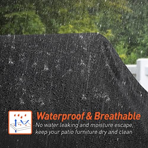 Patio Chaise Lounge Cover Waterproof 2 Pack - Image 3