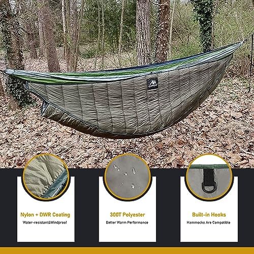 AYAMAYA Single & Double Hammock Underquilt, 4 Season Camping Hammock Quilt - Image 3